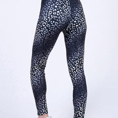 Women's Ombre Leopard Cropped Pants