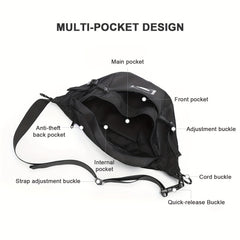 Waist Bag Fanny Bag Chest Bag Messenger Bag Men's Women's Single Shoulder Bag