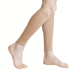2pcs Varicose Vein Leg Warmer Compression Calf Sleeve Sock Long Stocking