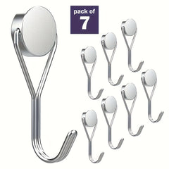 Neodymium Magnet Hooks Heavy Duty 30Lbs Swivel Hook Refrigerator Fridge Grill