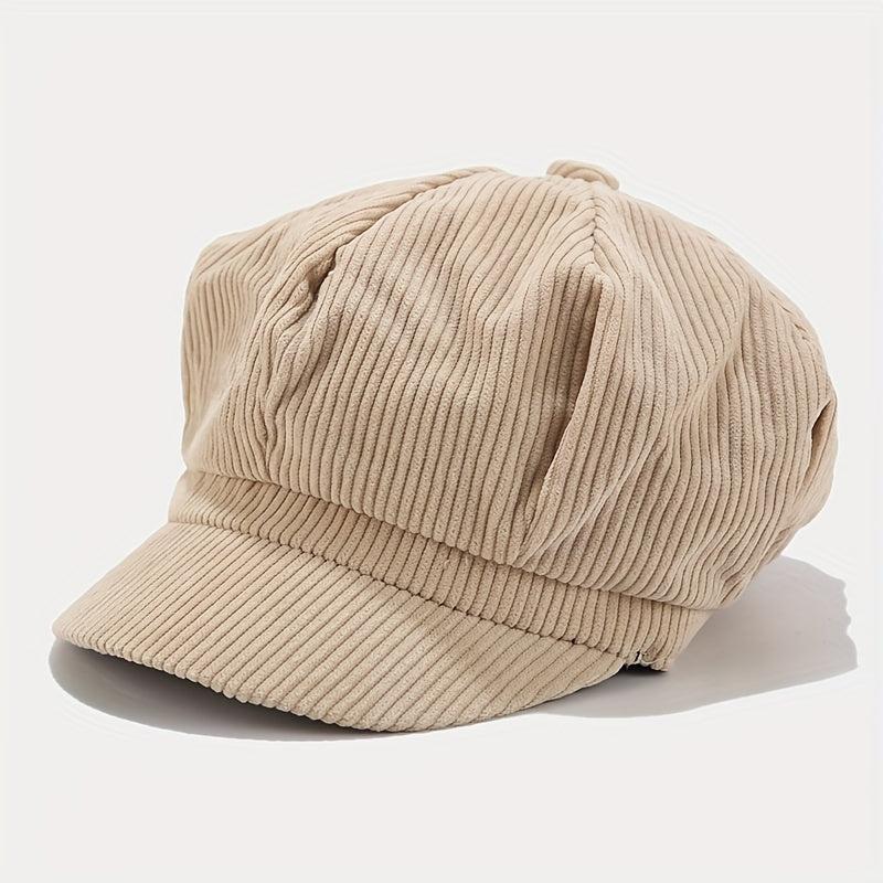 British Retro Octagonal Hat for Men and Women