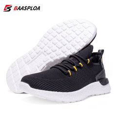 Baasploa Men's Lightweight Running Shoes Breathable Sneakers