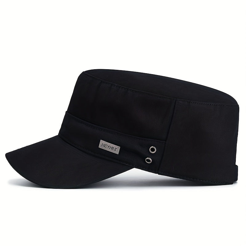 Military Cap Classic Cotton Flat Caps Outdoor Sun Protection Casual Hat