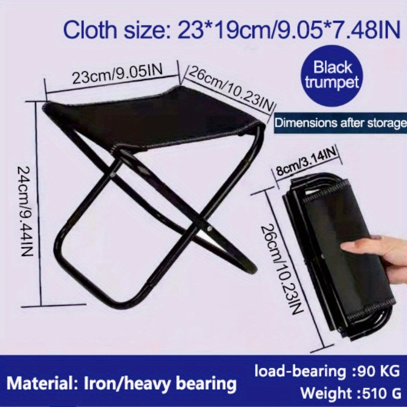Portable Folding Pocket Stool for Outdoor Activities