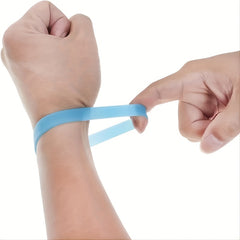 Luminous Silicone Bracelet Waterproof Sport Wrist Band Never Give Up