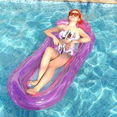 Portable Inflatable Water Bed for Beach and Pool - Relaxation and Vacation