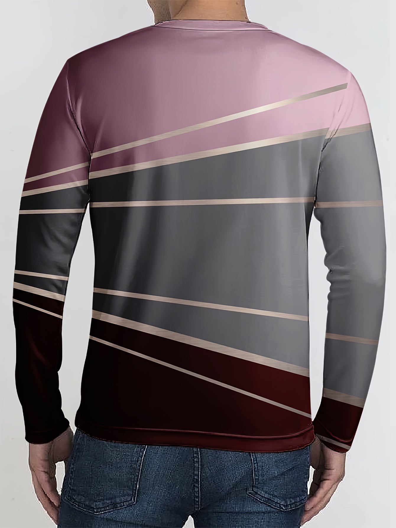Men's Long Sleeve T-shirt & Sweatpants Set