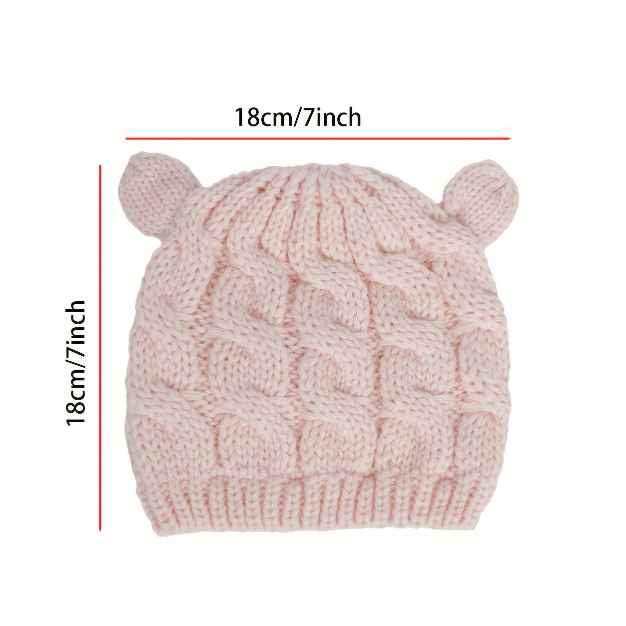 Baby Hat Knitted Hat & Gloves Set for Boys and Girls