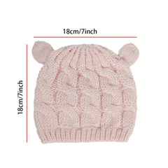 Baby Hat Knitted Hat & Gloves Set for Boys and Girls