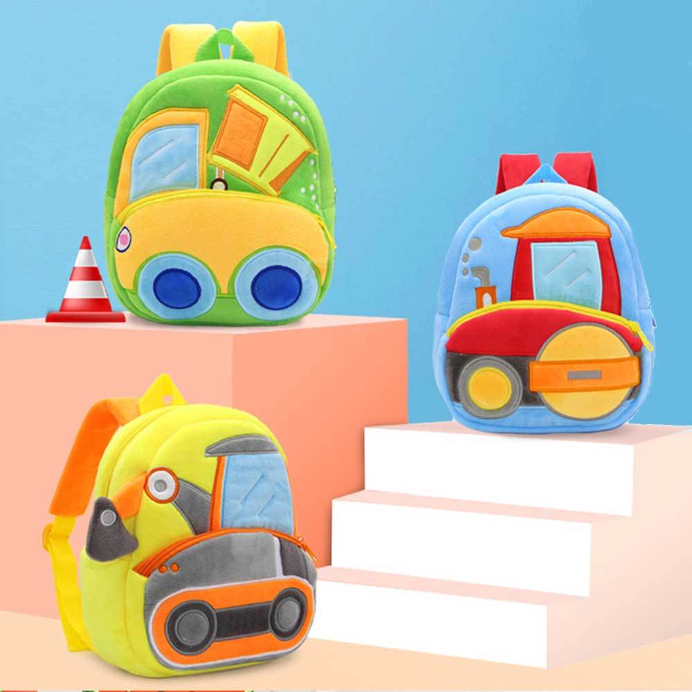 Baby Engineering Car Schoolbag Kindergarten Car Bag