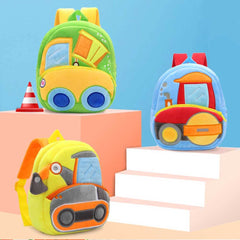 Baby Engineering Car Schoolbag Kindergarten Car Bag