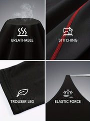 Men's High Stretch Leggings Active Quick Drying Compression Pants