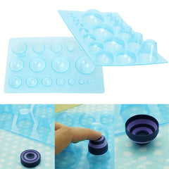 Plastic Paper Quilling Mould Half Ball Domes DIY Paper Craft Tool