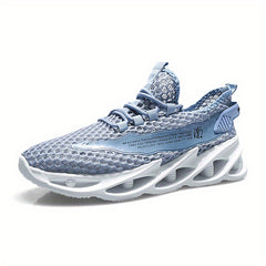 Men's Breathable Lace Up Mesh Sneakers Casual Outdoor Shoes