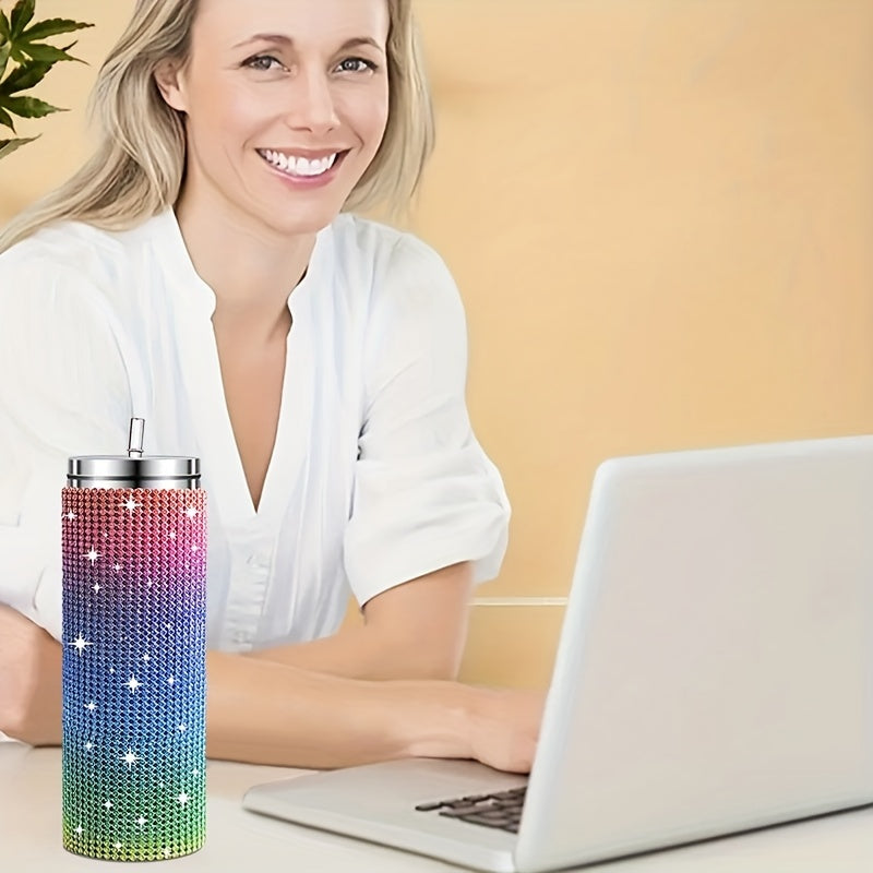 20oz Stainless Steel Tumbler Sparkle Water Cup