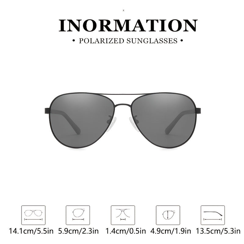 Aviator Polarized Sunglasses For Men