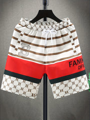 Men's Quick Dry Board Shorts with 2 Pockets Drawstring Swim Trunks
