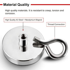 190 Kg Fishing Magnet Neodymium Rare Earth 420 Lb