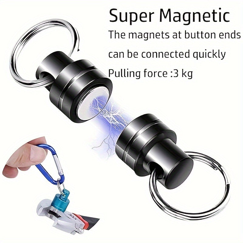 Magnetic Buckle Keychain Backpack Hook for Outdoor Activities