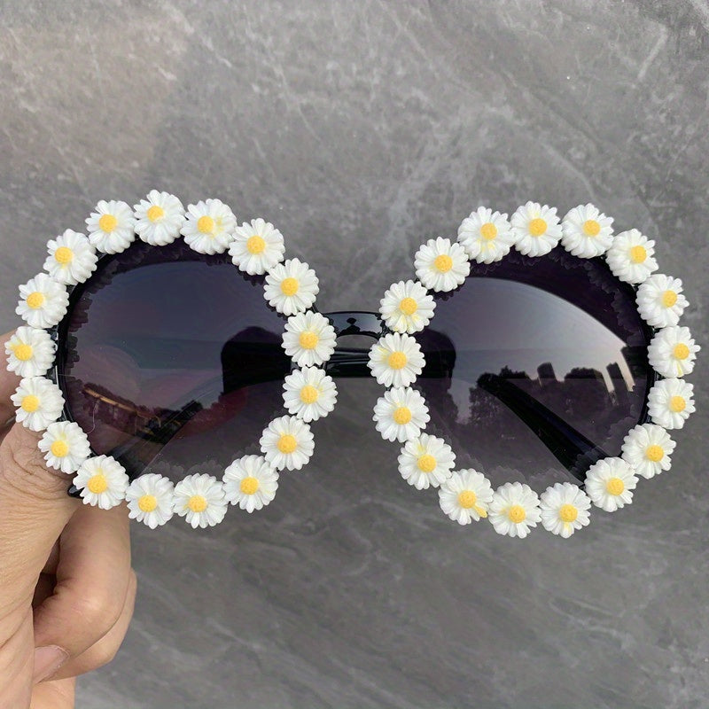 Daisy Flower Sunglasses Gradient UV400