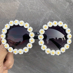 Daisy Flower Sunglasses Gradient UV400