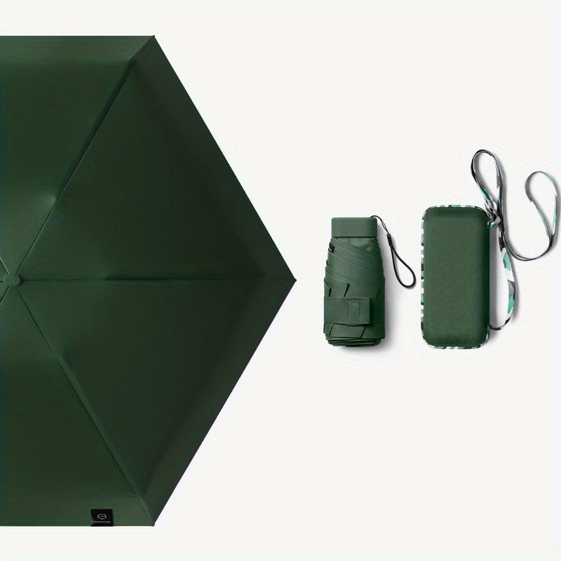 Small Lightweight Umbrella with Protective Cover