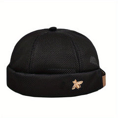 Adjustable S Breathable Vintage Brimless Beanie Hats