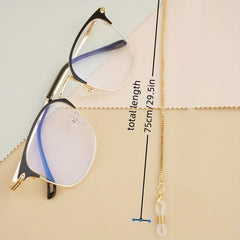 Metal Glasses Chain Anti Slip Sunglasses Reading Glasses Lanyard