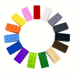 40pcs 2x4 High Bricks Small Building Blocks Compatible With Multiple Main Brands