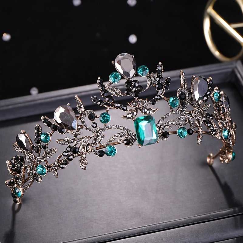 Crystal Rhinestone Tiara Wedding Hair Accessories