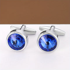 Round Cufflinks Business Shirt Clothing Buttons For Men And Women