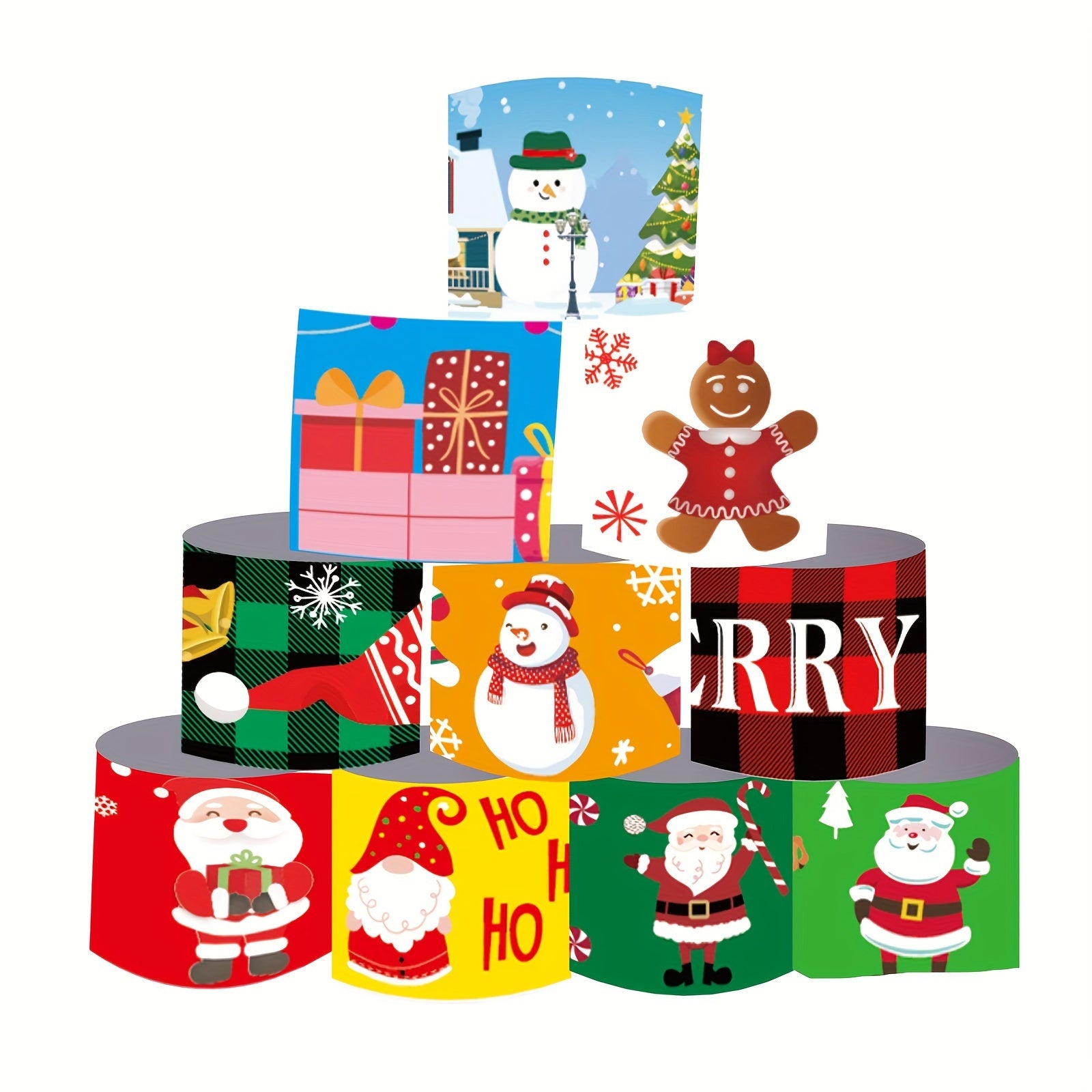DIY Christmas Pattern Bracelet Classroom Gift Reward Stocking Stuffer