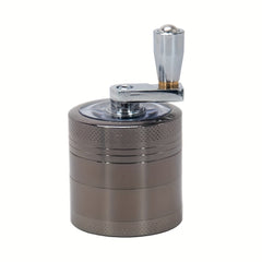 Portable Zinc Alloy Manual Grinder for Outdoor Use