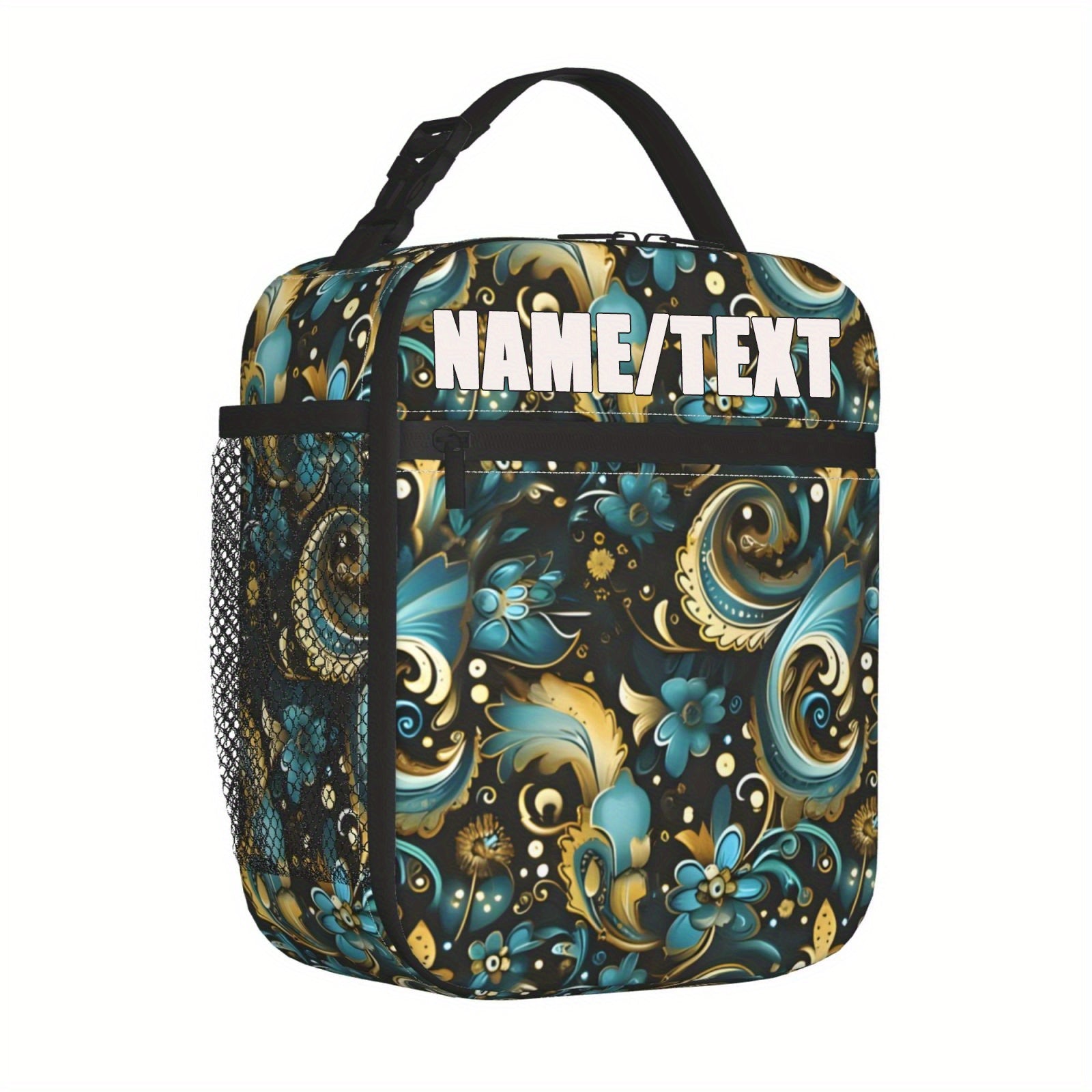 Personalized Insulated Lunch Bag - Travel Picnic Essential