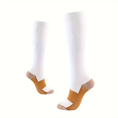 Compression Socks Outdoor Sports Fitness Running Yoga Mid calf Socks