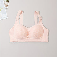 Lace Wireless Push Up Bra - Comfy & Breathable