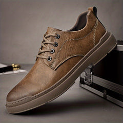 Men's Derby Shoes Lace up Front Dress Shoes For Men Business Formal Wedding