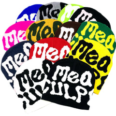 Y2K Hip Hop Candy Beanie Letter Jacquard Knit Hat