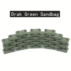 Sandbag Building Block Toy Multifunctional Sandbag Building Scene Accessories