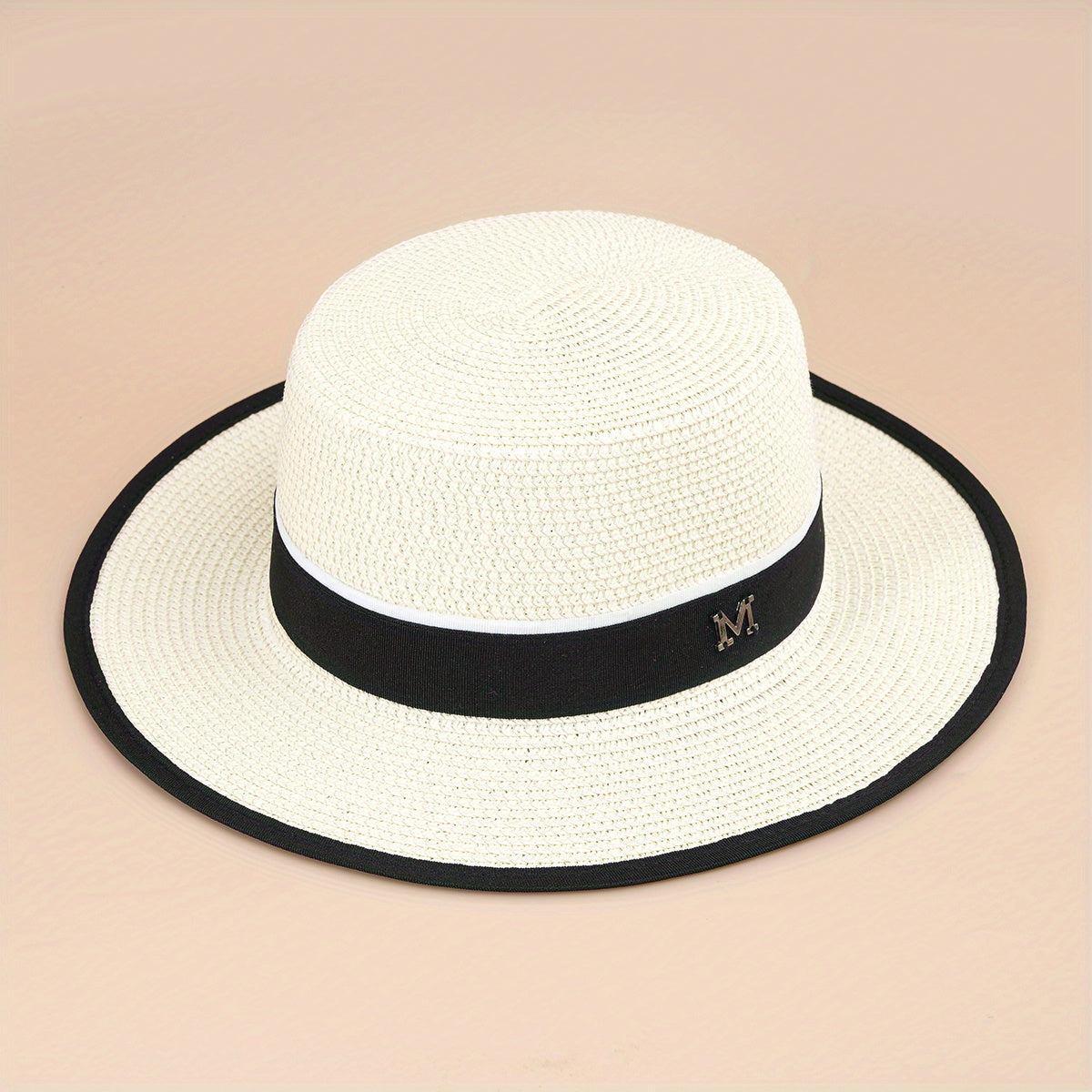 Classic Sunshade Straw Hat Outdoor Beach Seaside Hat Men Women