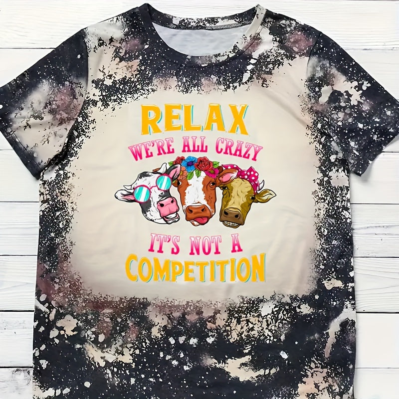 Cow Pattern Iron On Heat Transfer Sticker for DIY Clothing T Shirt Mask Jeans