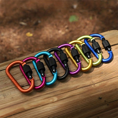Locking D-Type Quick Hanging Buckle for Backpacks