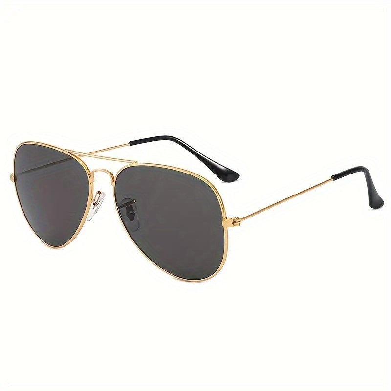 Metal Frame Aviator Sunglasses UV400 for Driving Travel