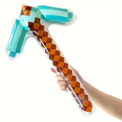 Pixel Style Inflatable Pickaxe Balloon Party Decoration