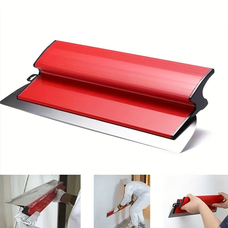 1pc Scraping Putty Tool Flat Gray Scraper Wall Wipe Gray Tool Portable Flexible