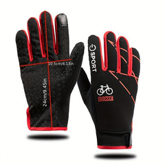 Windproof Touchscreen Cycling Gloves Winter Outdoor Non-slip Gloves