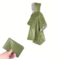 Emergency Raincoat for Outdoor Activities Waterproof Poncho