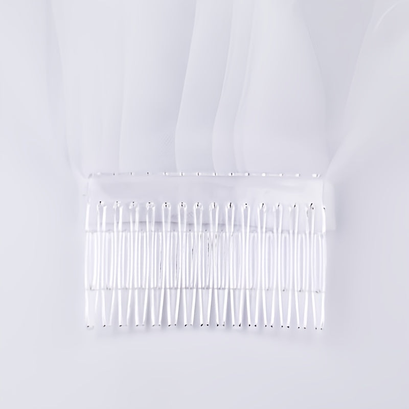 Lace Headdress Wedding Accessories Bride's Veil With Comb