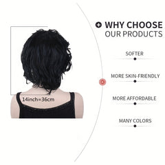 Men's Dress Up Wig Synthetic Hair Daily Party Halloween Cosplay