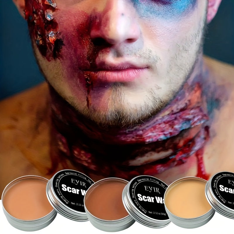 Scar Wax Kit Wound Shaping Styling Scar Wax Spatula SFX Halloween